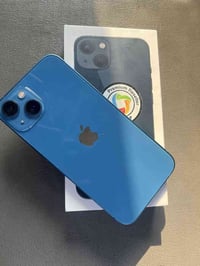 ايفون 13 عادي  نموج AAA ماستر  ذاكره ١٢٨ بطاريه ٧٥🔋 مبدل فقط بطاريه جه...