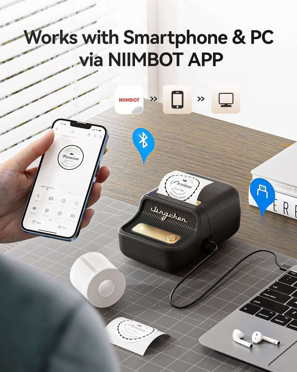 متوفر
طابعة حرارية Niimbot b21 بدون لواصق .. 35 الف


**إذا كنت صاحب هذا الإعلان وتريد حذفه لأي سبب، رجاءا أرسل رسالة إلى الدعم الفني**
