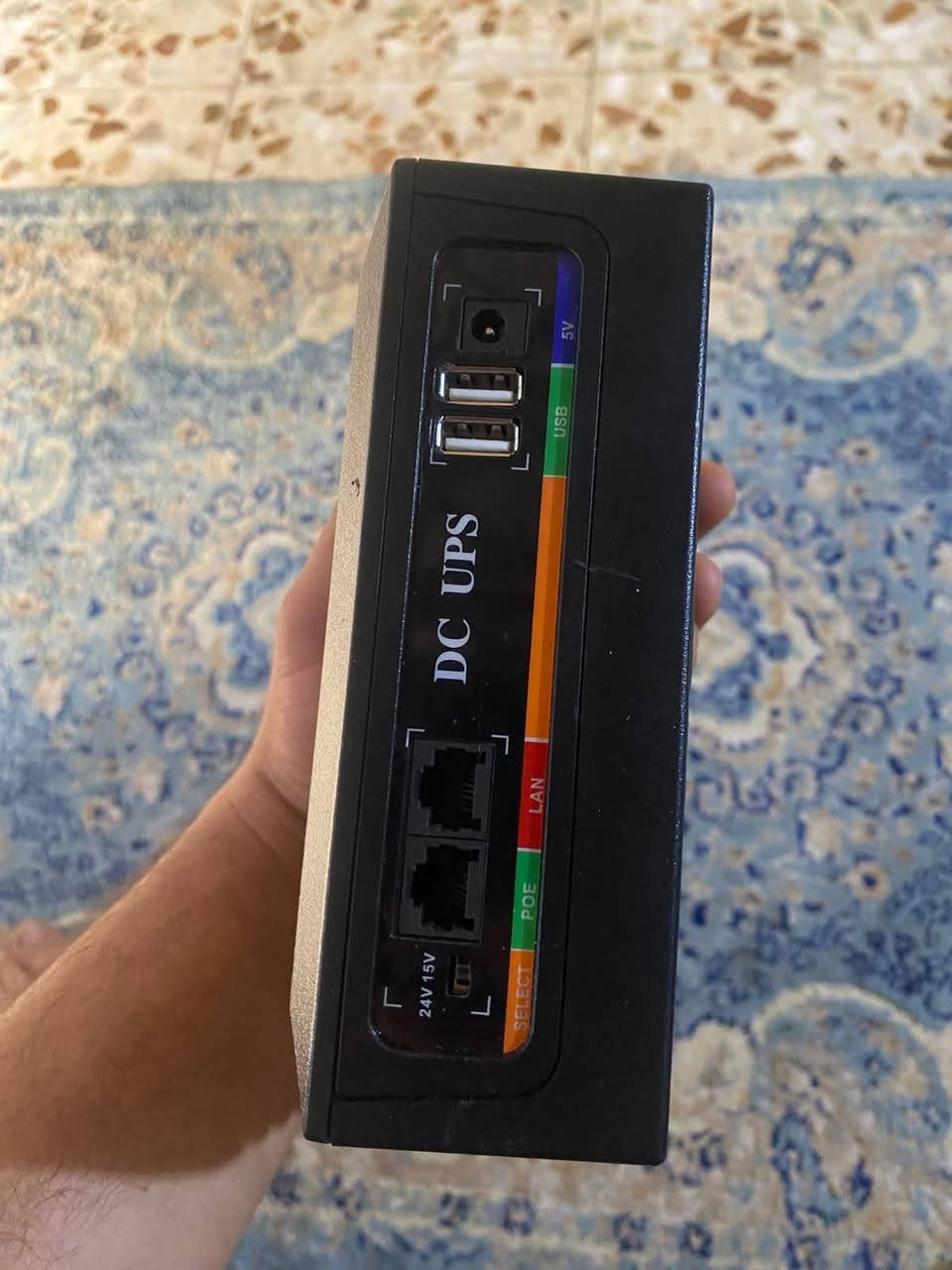 يوبي اس للبيع نضيف شغال ع الفحص استعمال قليل يشغل راوتر وكامرات رايده ب 35 الف بطاريته 10400 يوجد توصيل


**إذا كنت صاحب هذا الإعلان وتريد حذفه لأي سبب، رجاءا أرسل رسالة إلى الدعم الفني**