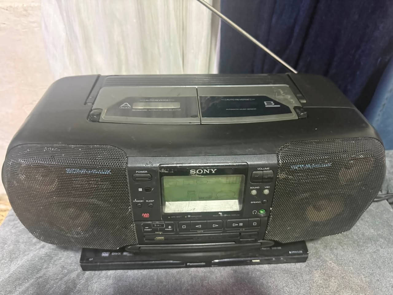 السلام عليكم
SONY -ZS 66

شغال بالكامل سي دي ودبل كاسيت قلاب وراديو 

السعر 100 الف 

متوفر توصيل


**إذا كنت صاحب هذا الإعلان وتريد حذفه لأي سبب، رجاءا أرسل رسالة إلى الدعم الفني**