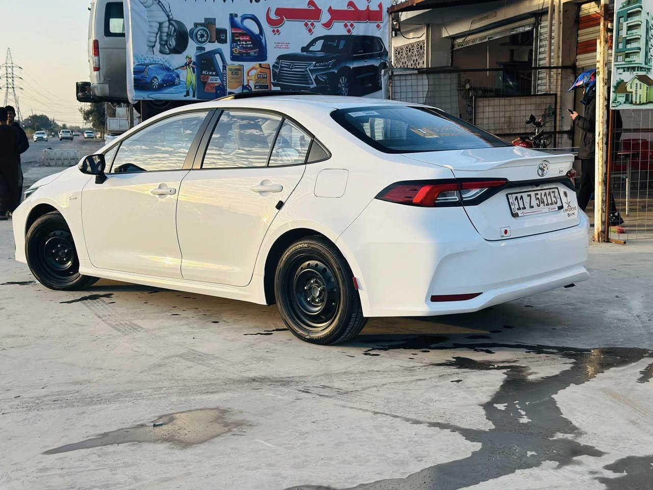 السلام عليكم
كورلا هايبرد 2025
كفاله عامه ماشيه 25000حقيقي
مواصفات كشنات جلد كشن السايق كهرباء 
رادار امامي تحكم ستيرن مثبت سرعه قياده ذاتيه
سبايدر جنطه بالدي وهواي موصفات بيها سياره ع وضع الشركه سنويه باسمي 
مكنها جسر ديالى…***********
