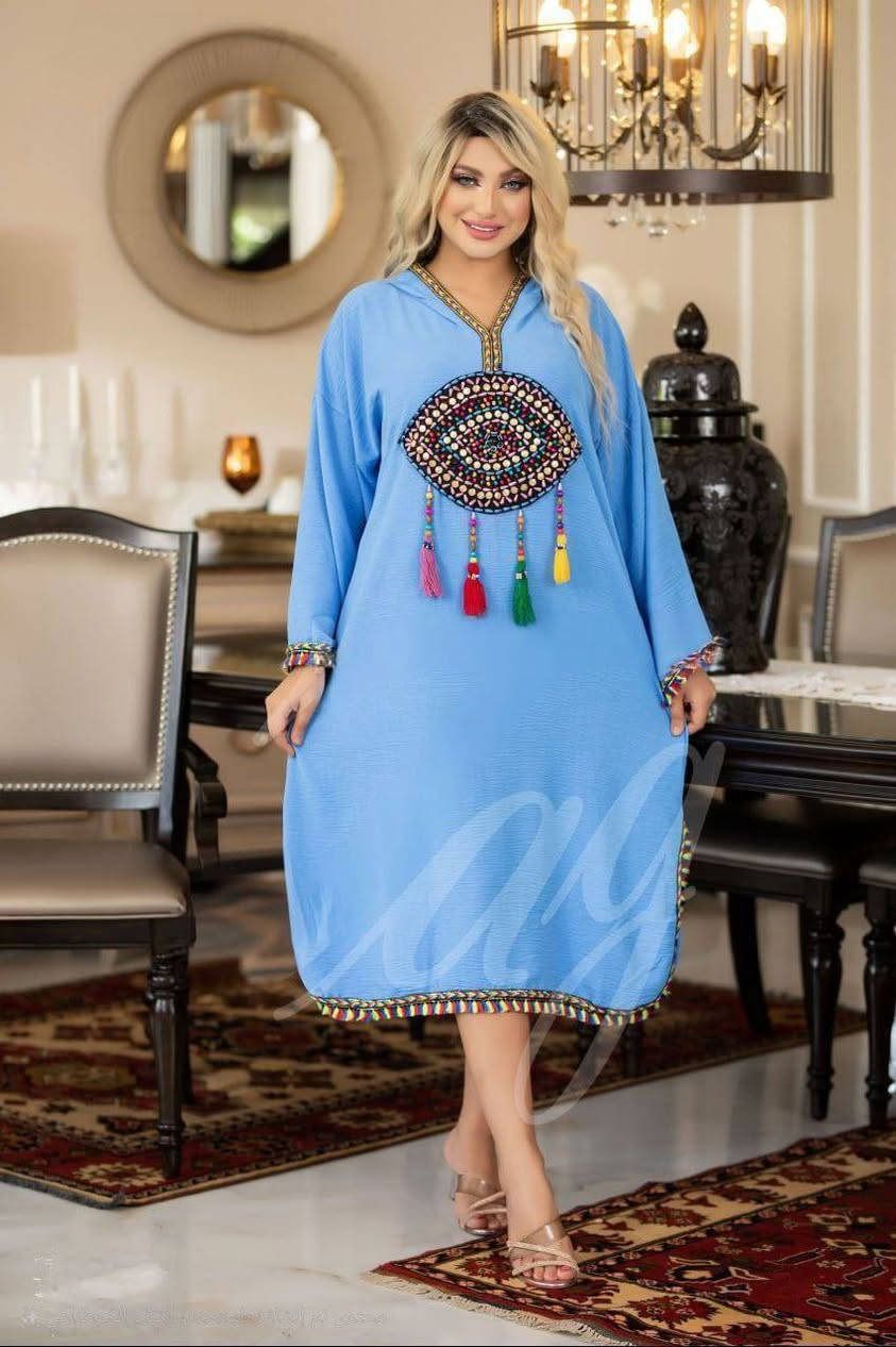 رمضانيه ♕بسم الله الرحمن الرحيم♕
#مع_كوليكشن_قوى_ومتميز__ جديد من بيت الغريب 🦅🦅❤️❤️
خامه ممتازه وجوده عاليه وسعر مدهش😱😍 
🛍 الموديل 📌» تونك تطريز يدوى بكابتشو 🦅🦅
🛍الخامة📌» كريب مستورد عالي المنشأ قطني بارد خامه خيال ( تركى)  👌 ❤️

 📌   تحفة فنيه بكل المقايس 
                                      ༺༻
🛍 الوصف   📌»» تونيك حريمى كم واسع بكابيتشو _ شريط كلفه هندى على الصدر تطريز يدوى بالكامل 👍👌❤️
📌 هاند ميد بالاضافة الى شراشيب طويله تم تركيبها ايضا ليعطى شكل مثالى 
👌😍😍
🛍المقاسات📌»»
 مقاس 1⬅️ حتى 85k
مقاس 2 ⬅️ حتى 100 k
🛍السعر 📌» للدرزن 164 الف فقط
اخررررررر 5 درازن 🔥🔥https://t.me/barekalamall


**إذا كنت صاحب هذا الإعلان وتريد حذفه لأي سبب، رجاءا أرسل رسالة إلى الدعم الفني**