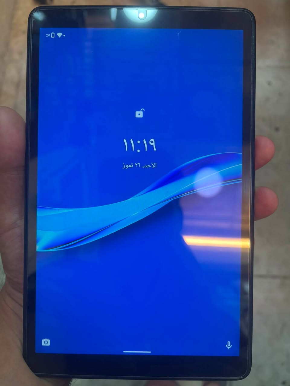 (السلام عليكم )
للبيع 
تاب Lenovo (m8)
الذكره 16
مقاس الشاشه 8 بوصة دقه HD
المكان موصل 
السعر 65 الف 
***********
