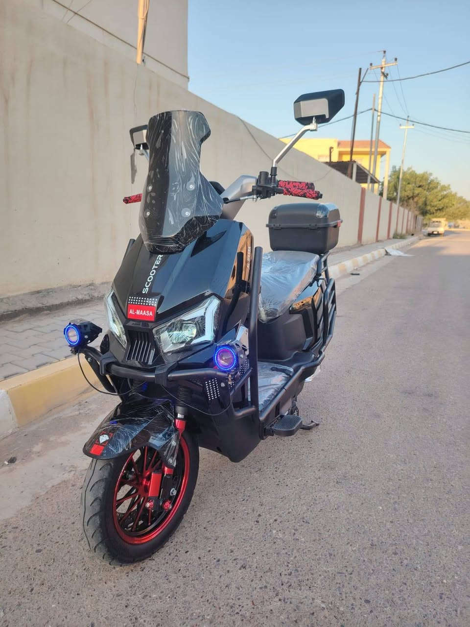 مدرع حمايه بلكامل  الدراجه صاعقه  2026
6بطاريات عل فحص نوع البطاريهMR
لايت عالي ناصي رماش 
سويج وبصمه انذار سرقه
امبيثري 

ابريك امامي خلفي دسك

سرعتها 115
دراجه اخت الجديده تاخذها تترحملي عليها 
سعرها800وبيها مجال حك الجيه 
مكاني الفلوجه ***********
