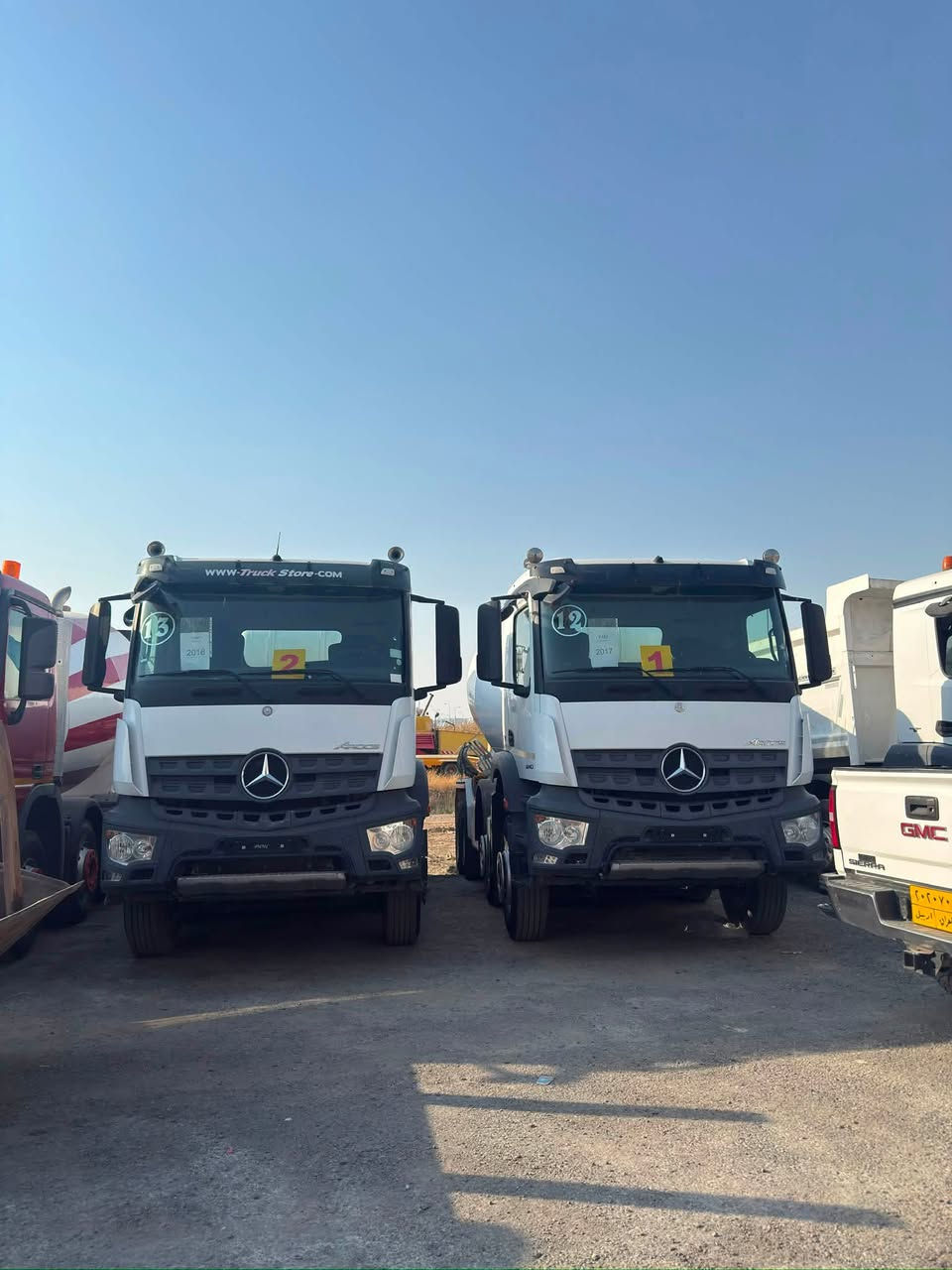 Mercedes Benz Arocs mixer trucks #mexico #machinery #machine #paris #الاردن #النجف #fypシ


**إذا كنت صاحب هذا الإعلان وتريد حذفه لأي سبب، رجاءا أرسل رسالة إلى الدعم الفني**