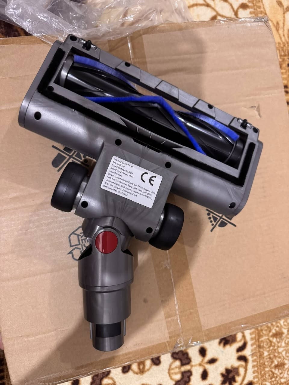 هذا هو رأس مكنسة Dyson الكهربائية البديلة والمتوافقة مع طرازات V7 و V8 و V10 و V11 و V15

قيم واخذ


**إذا كنت صاحب هذا الإعلان وتريد حذفه لأي سبب، رجاءا أرسل رسالة إلى الدعم الفني**