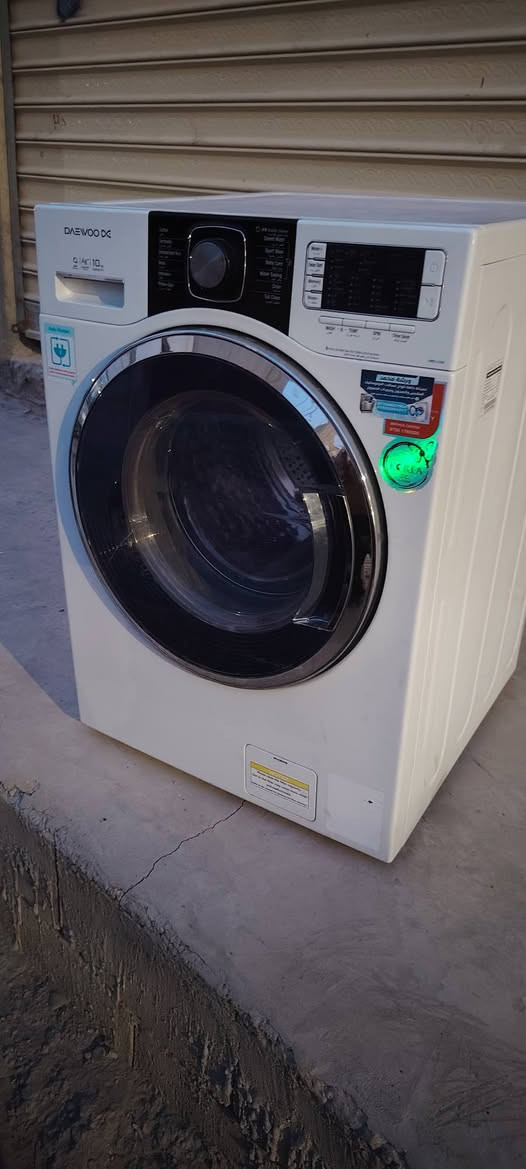 متوفر غسالة🧥 ملابس👕(للبيع) 📢..
ماركة دايفو (10kg)الكورية...
ضمان 6 اشهر مقدم من ورشة محمد تنصيب والنقل مجاني...
ورشة محمد ***********
