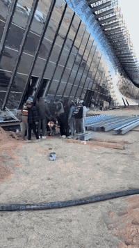 سكريد تصفير • اشراف هندسي • مطار كربلاء المقدسه