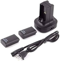 قاعدة شحن مزدوجة • اكس بوكس ٣٦٠ • ٤٨٠٠ مللي أمبير