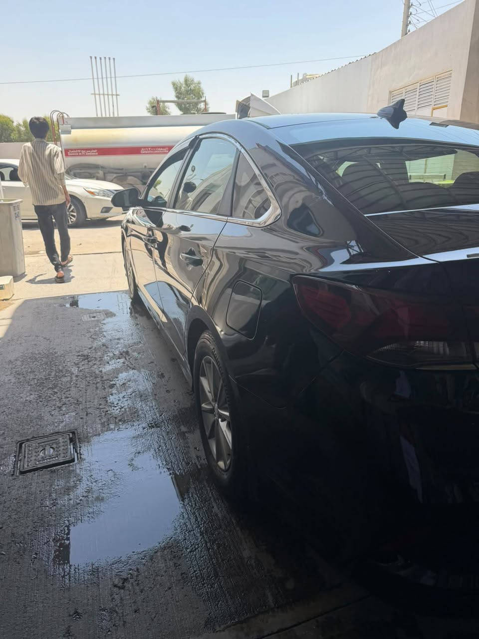 سلام عليكم للبيع سوناته 2018وراد أمريكي حادثهه جاملغ امامي بدون دواخل الباقي كفاله رقم اربيل باسمي هزه جديده كير ومكينه وتبريد ❄️❄️ كفاله السياره فول مواصفات ماعده البصمه والفتحه تخم تاير جديد صدر امامي وخلفي جديد السياره جاهزة خير من الله مكاني بغداد السعر 118بيها مجال//////***********
