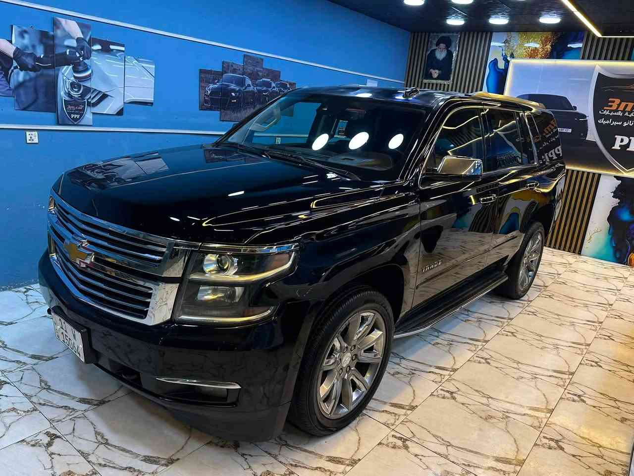 سلام عليكم تاهو LTZ خليجي كفاله عامه ماشيه 150حقيقي مكينه وكير كفاله 2017 سياره جديده معروفه موصافاته فول بيع فقط سعره 330مكاني كربلاء اتصال ***********
