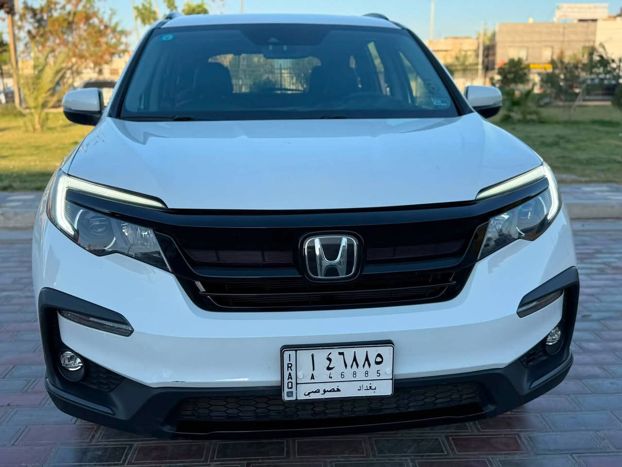 هوندا بايلوت 2022
رقم بغداد باسمي 
8 راكب  
6سلندر فول مواصفات 3500
كشنات كهرباء 
تحكم ميموري
تدفئة مقاعد 
رادار امامي خلفي جانبي 
سستم صوت سماعات 
تبريد مركزي 
فتحة سقف 
صندوق كهرباء 
لايت ليد زنون
 امامي خلفي +كشافات ليد 
عدادات ديجتل 
شفتات ستيرن 
كير دكم 
شحن لاسلكي 
شاشة حجم كبير +كاميرا ٣ وضعيات 
كاميرا امامية تحديد مسار وبعد بيهة مواصفات 
تصعيد تنزيل جام ريمونت 
شاشة حجم كبير فول اندرويد 
شفتات ستيرن 
حادثها بس جنطة 
للاستفسار ***********
***********
