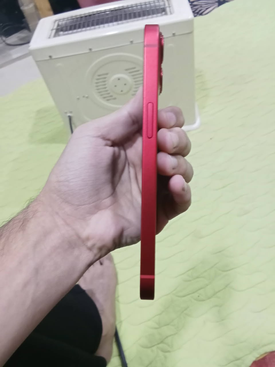 ايفون 13 ذاكره 128 بطاريه 95 فقط الموبايل ما ويا شي  الموبايل منتهي ضمانه قبل 3 اشهر نموذج M J/A الموبايل شغال كلشي خط و فيس ايدي شغال شخط مابي نظافه 99% للمراوس او للبيع السعر 420 بي مجال قليل مكاني ناصريه مركز


**إذا كنت صاحب هذا الإعلان وتريد حذفه لأي سبب، رجاءا أرسل رسالة إلى الدعم الفني**