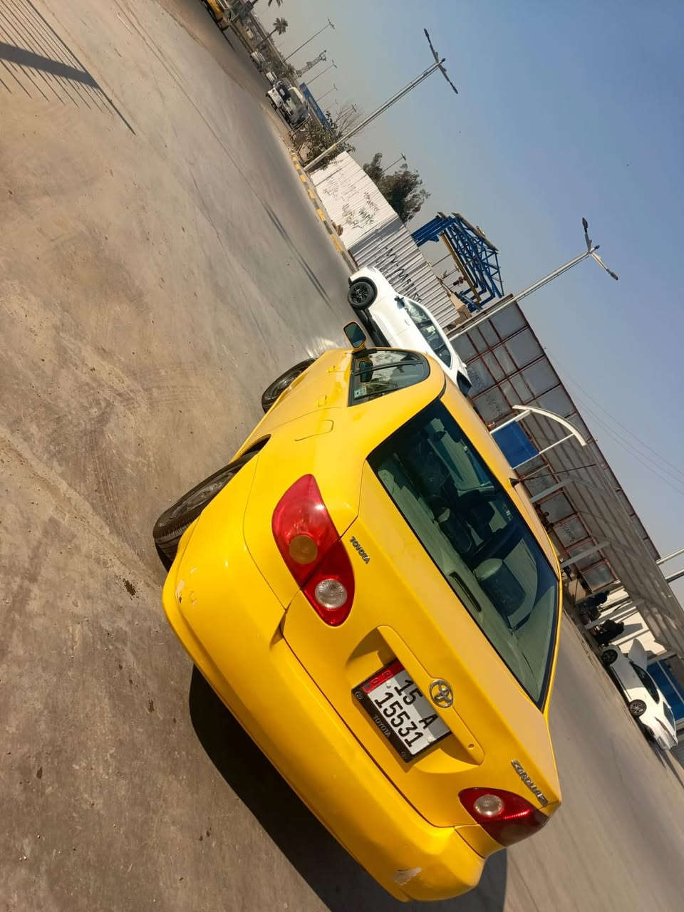 كورلا نحله 2008 وارد امريكي حادث جاملغ امامي فقط بيع فقط بدون مراوس
كير مكينه صدر تبريد مكفولات 
رقم انكليزي انبار بااسمي تحويل اباي مكان مصفره هيه وغرامات 
مكاني بغداد 
السعر :- 75 وبي مجال بسيط 
للاستفسار :- ***********
