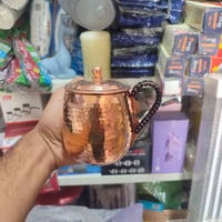 كوب مع قبق نحاس ثقيل سعره 15,000 دينار للتواصل 07721230377