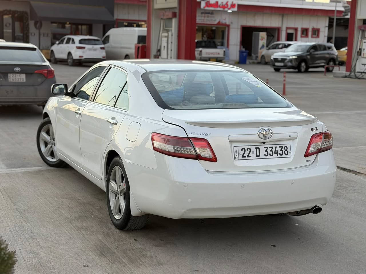 تويوتا كامري موديل 2011 خليجيGL
سعر120$ مجال قليل
گير محرك بشرط 
سنوية رقم هزه جديد شرط تحويل
سيارا بدون صبخ مكانين كارت قليل شبر بارد بي

مكاني كركوك
رقم موبايل ***********
