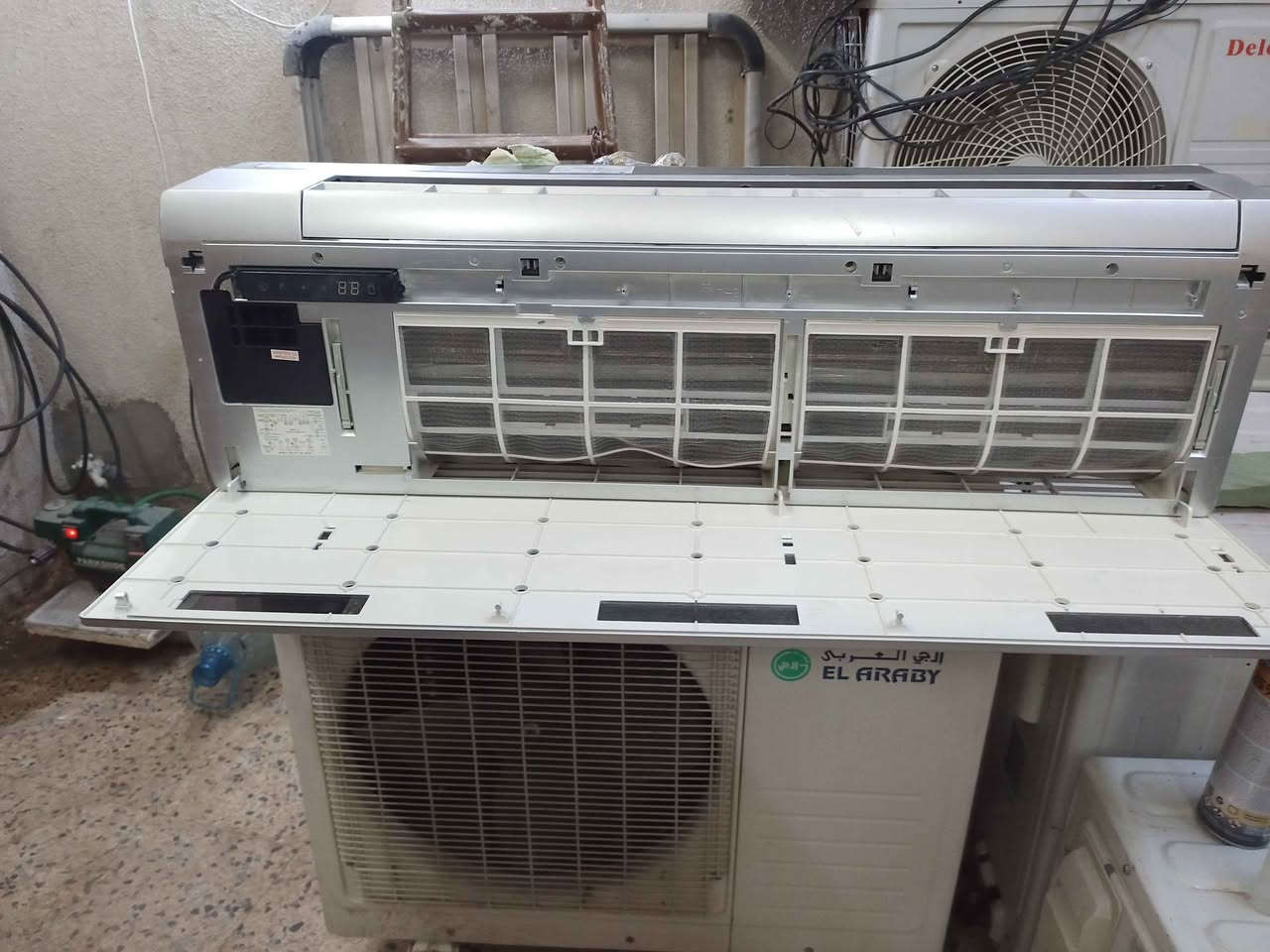 سبلت الجي العربي طنين نظيف جدا استعمال موسم 
اغراض كاملة وضع شركة حار بارد ضمان شهر السعر 450مع التوصيل والتركيب 
موصل قادسية الثانية شارع مقبرة الاربجية مقابل جامع الايمان بالله 
***********
*********** موصل, نينوى
