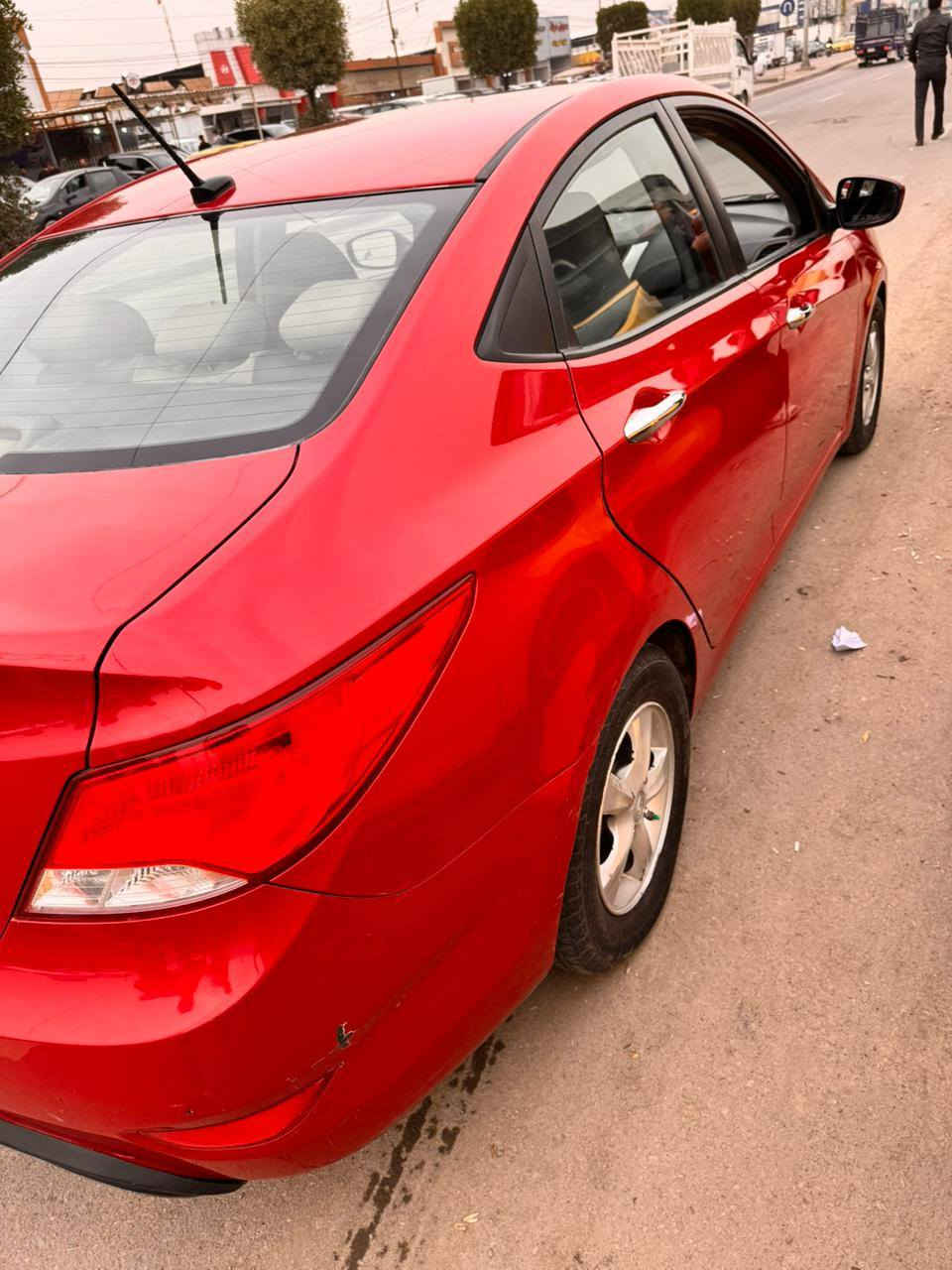 السلام عليكم اكسنت للبيع ٢٠١٧ باسمي  وارد امريكي حادث كلير صبغ بنيد وجاملغ بل دون دواخل  مكينه ١٦٠٠ جي دي اي مكفوله كير مكفول السياره نظيف استخدام شخصي مكان السياره الحبيبيه قرب وليد ابو الكص السعر ١٠٥ وبيها مجال 
رقم  ***********
