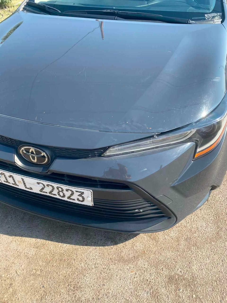 كورلا موديل 2023 رقم بغداد مواصفات LEوارد امريكي لون اسمنتي  حادث بسيط كما موضح بالصور بدون صبغ بدون ايرباك بدون دواخل بشرط 
العنوان بغداد السعر ١٤٦  مجاله كلش بسيط الاتصال على الرقم 
***********
