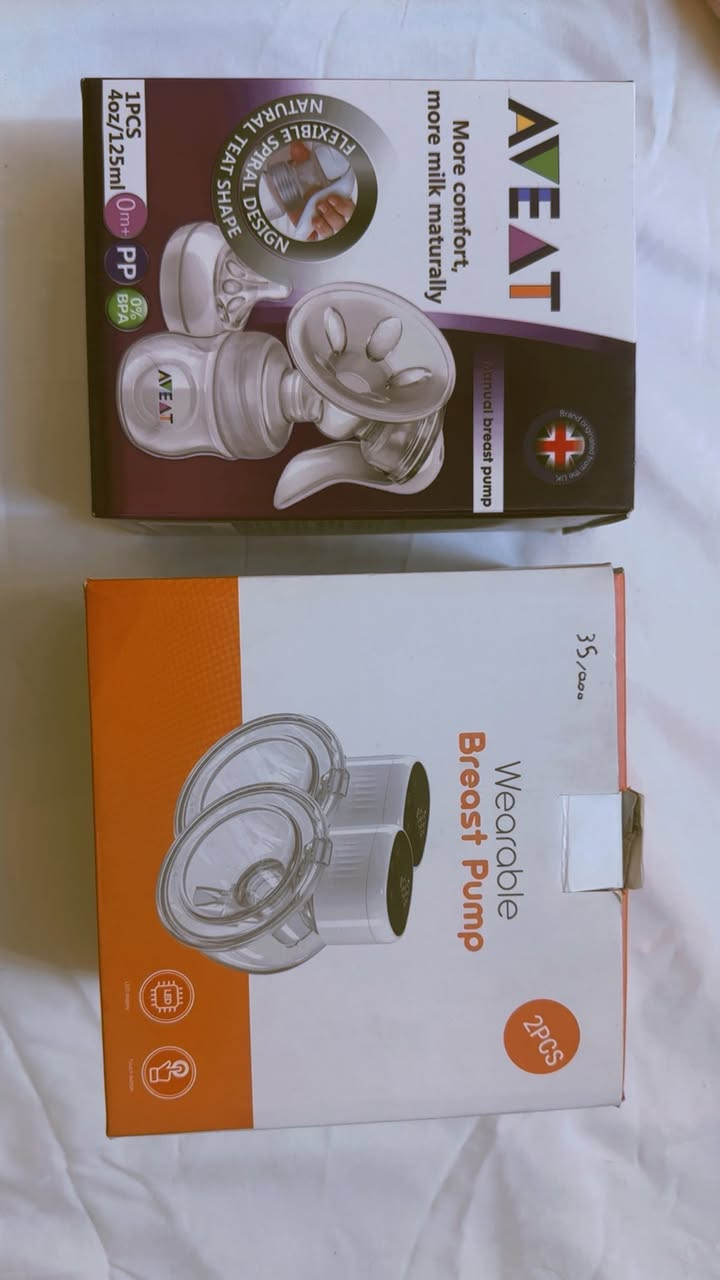 مرحبا عندي ملاطه سحب الحليب وحده سحب يدوي والثانيه على شحن  بيهه ثنين جديدات ونضيفات الي يريدهن يراسلني وعلى السعر سهله تدللون


**إذا كنت صاحب هذا الإعلان وتريد حذفه لأي سبب، رجاءا أرسل رسالة إلى الدعم الفني**