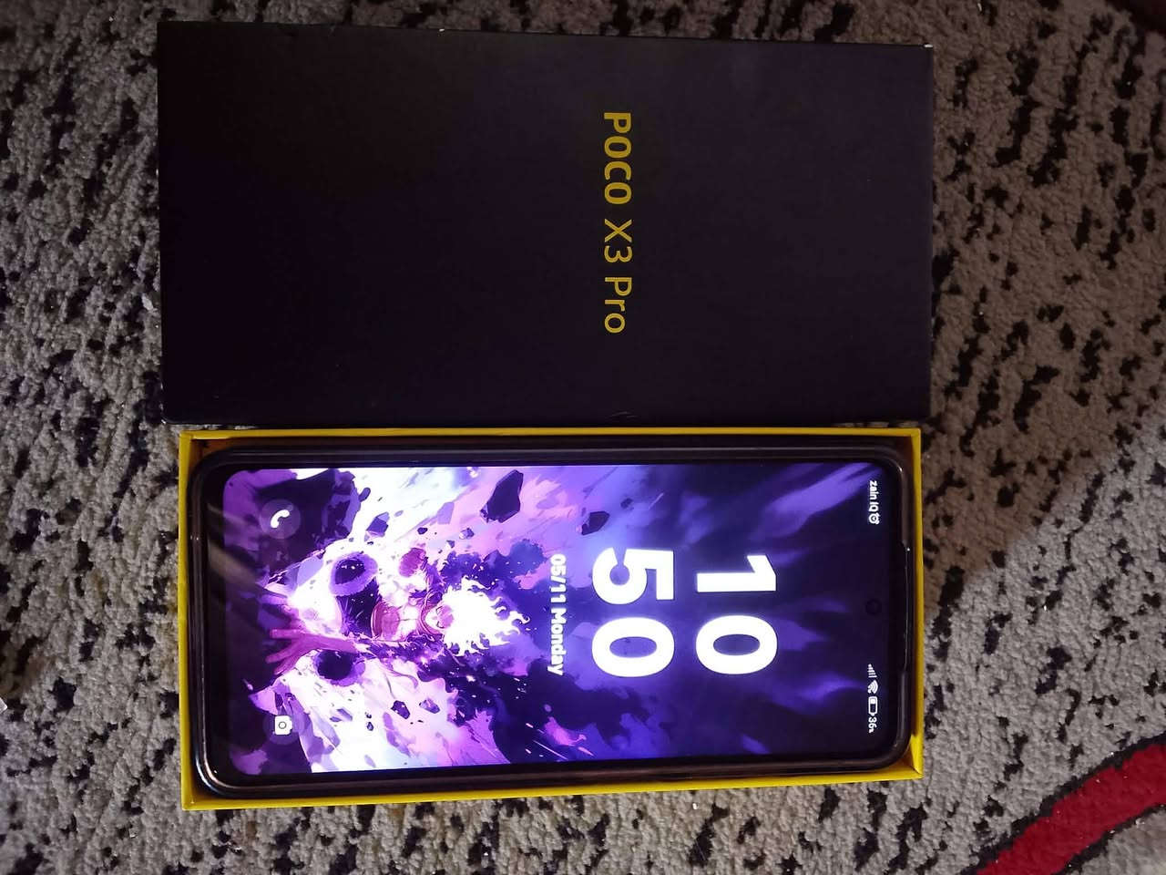 سلام عليكم بس اشراي ايطب🤌🏼
جهاز Poco X3 Pro
  جهاز ذاكرته 128
120 HZ الشاشه
ايشغل 60فريم بلببجي حقيقي افريماته
كامراته بس الامميه تشتغل 
ممبدل لا شاشه ولا معالج 
مبدل بي بس ايسي والاصلي بدلته 
وبي طبعات بصيطه بلشاشه بس الجهاز مابيه اي  شي واطي سبوع كانل اذا علك عدك او صار بي لاك ترجعلي اجهاز وارجعلك افلوسك 
سعر الجهاز 120الاف وبي مجال حك الجيه بس
مكاني نجف ناحيه الحيره بشارع الهيبات 
رقم التواصل ***********
