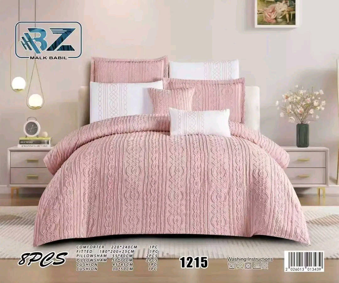 وصول
لحاف ديباج نفرين يحتوي على ٨ قطع
قياس لحاف 220x240 
قياس كفر 180x200 
وجه مخدة ٤ قياس 50x70 
وجه كوشه ٢ قياس 45x45/ 30x50
العنوان الديوانية شارع العلاوي قرب كراج المتعدد الطوابق 
يمكنكم التواصل معنا عبر الصفحة أو الاتصال على الرقم التالي
*********** يوجد واتساب
