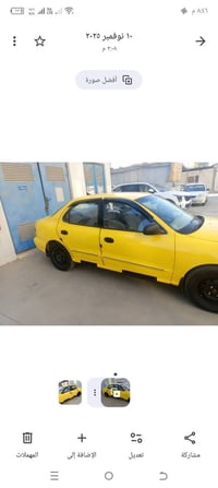 سياره هونداي النترا للبيع موديل 2000 نضيفه مابيها اي شي كير ومحرك  تبر...