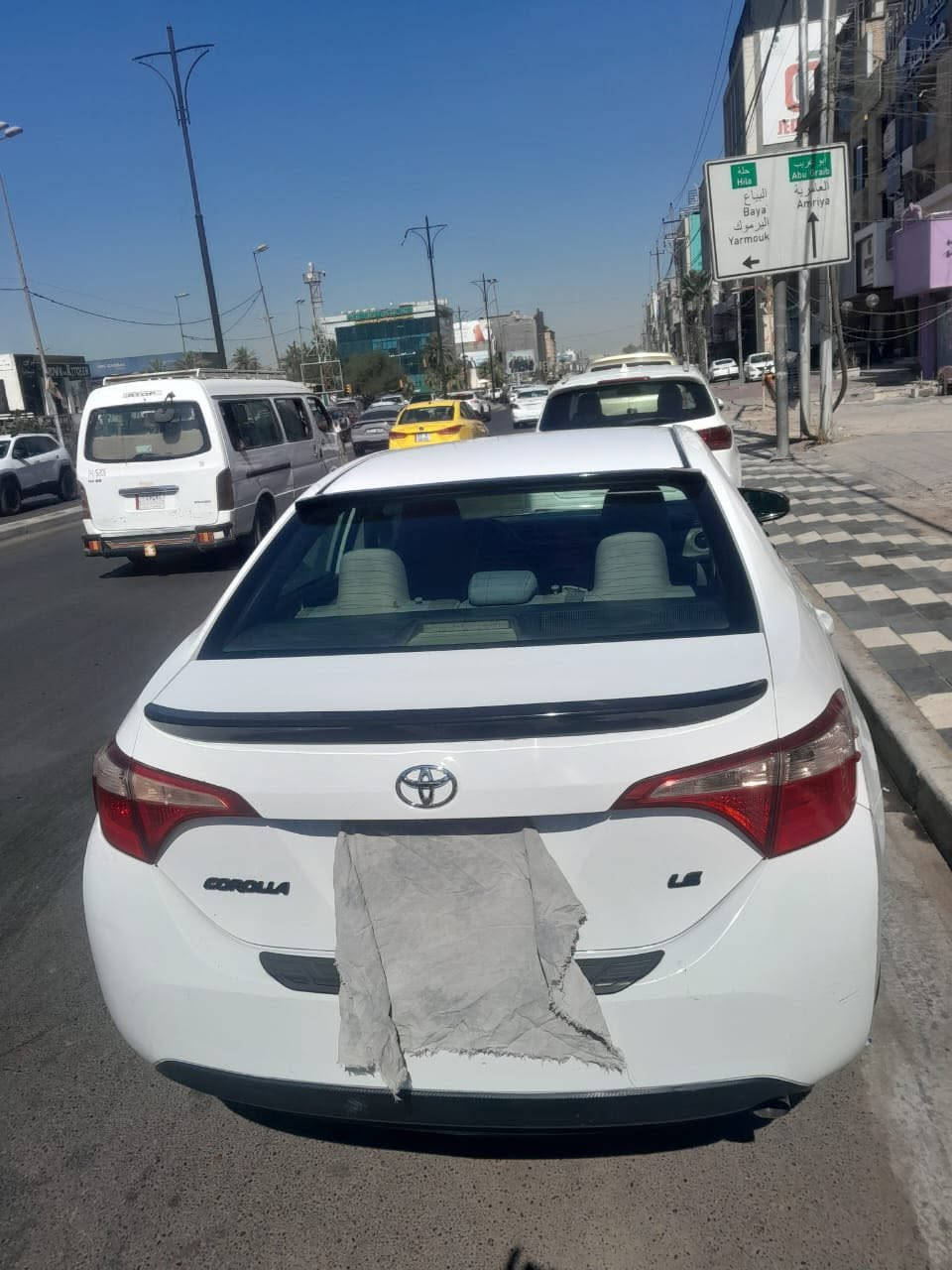 السلام عليكم للبيع …
كورلا 2018 لون ابيض

محرك 1800 VVTi 

حادث سيارة قطعتين فقط جاملغ بنيد

وبالعراق بيه بارد خفيف بلباب خلفي

كير/محرك/صدر/تخم تاير/تبريد ثلج/جاهزة

(لايت دبل عدسه /حاجب ليد/بروجكتر ليد/ وقماش /كشنات حضن//شاشه اعطال/شاشه كار بلي كبيره وكامره /نظام سبورت)

وبعد بيها مواصفات هوايه…

رقم بغداد دولي بسمي 

السعر126$بيه مجال سونار بلمنشور مرفوق 

العنوان:بغداد الكرخ ‬***********

متوفر واتساب هم
