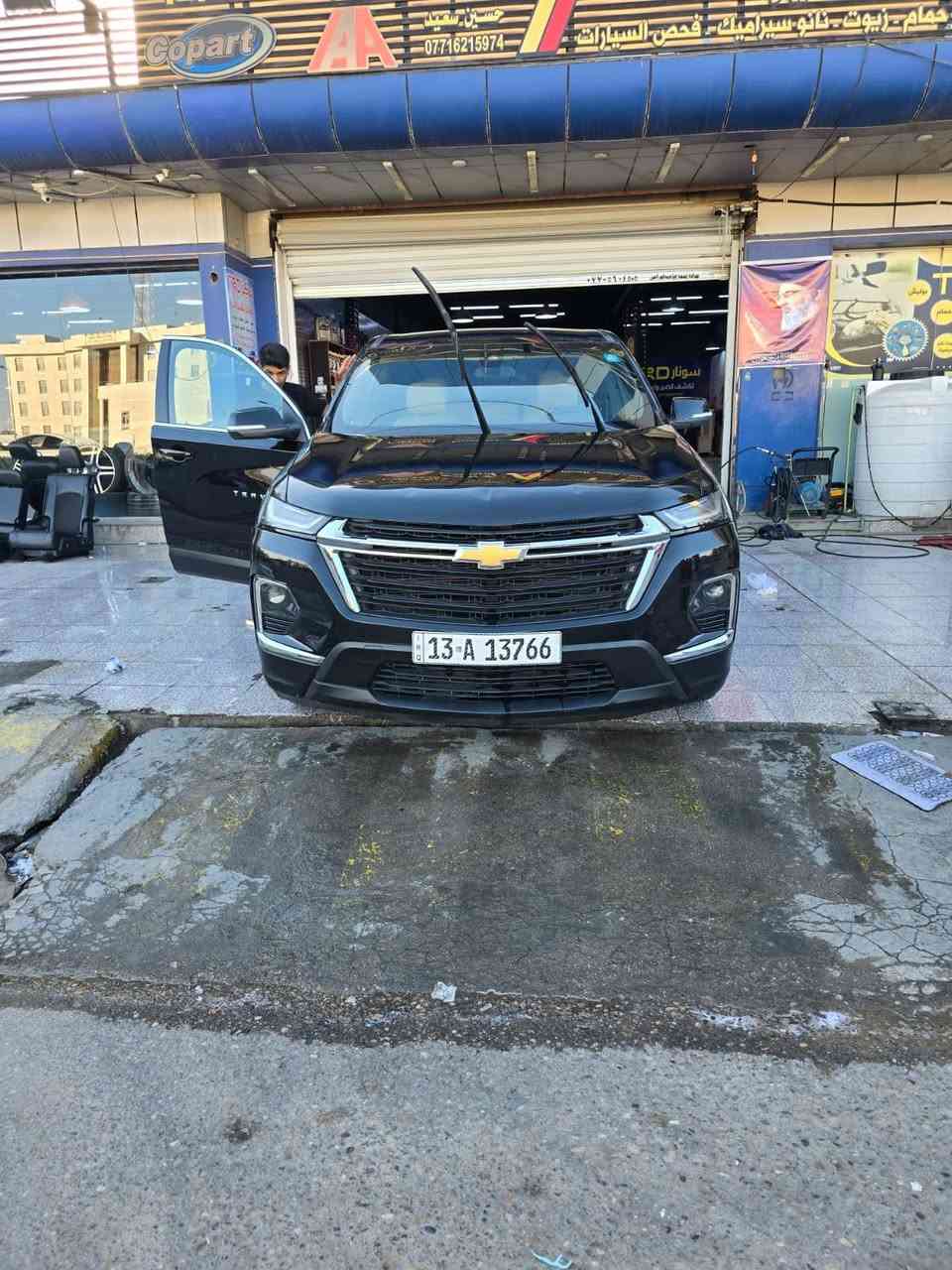 ترافرس مديل23 فئه ls حادثه موضح بل صور فقط جاملغ وصبغ صفحه بدون معجون ضرر شخوط لون اسود سياره جاهزه للأخير كير مكينه مكفول حداديه تبريد تدفئه  تخم تاير السياره جاهزه من اي نقص غرفته اوف وايت السياره ابسمي تحويل مباشر 
السعر245قابل لتفاوض 
***********
مكان السياره ميسان
ماشيه 40 الف كم
