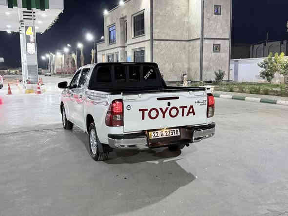 هايلوكس موديل 24 كويتي  اوتماتيك  رقم اربيل مكفوله كفاله عامه  السعر 3 شدات وبيها مجال مكان واسط قضاء الحي
***********
***********
