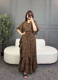 فستان نسائي • خامة كريشة • فري سايز