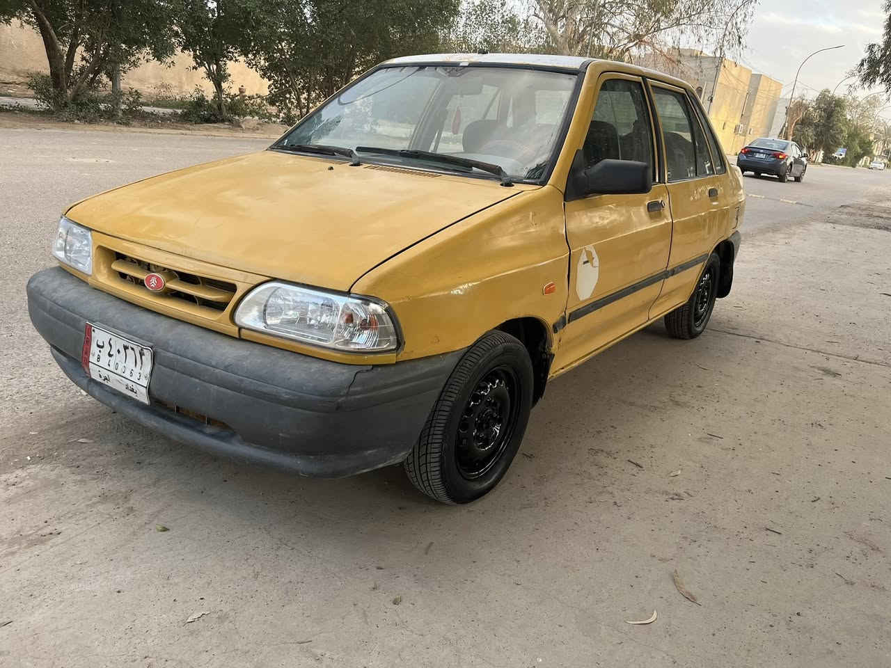 السلام عليكم
سايبا موديل 2012 شواصي معمره
مكينه كير كفاله تخم تاير جديد صدر كله جديد كهربائيات شغاله سياره حلوه وناعمه مصفره هيئه وغرامات السعر 23 مستعجل على بيعهه مكاني بغداد قرب بسمايه  الشراي يتصل ***********
