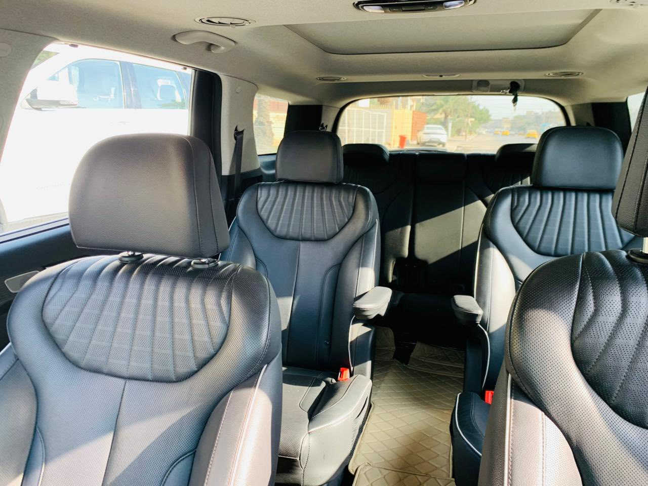 السلام عليكم             هونداي بلسايد موديل 23 وارد امريكي كلين تايتل مكفوله كفاله عامه             فول مواصفات         
المسافه المقطوعه     22 الف ميل.                                    
 سقف بانوراما فتحتين                     
شاشه متصله + داتا  شو
5 كاميرات 360 درجه  
كاميرا مع الاشاره
تشغيل عن بعد  
صندوق كهرباء
 رادار امامي خلفي وجانبي            
حساسات امام وخلفي   
تحديد مسار                     
قيادة ذاتية  
كشنات كهرباء تبريد وتدفئة
 مقود تدفئة تبريد  
خزن ميمري  
5 وضعيات قياده      
وبعد بيها مواصفات  
السعر 335 $       
للاستعلام ***********
