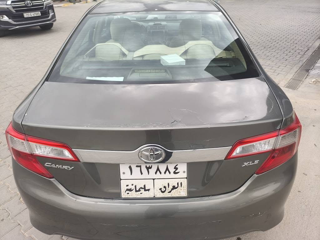 کامری 2012 XLE قەپات مواصەفات
- کوشن کارەبایی
- کوشن جلد
- سەقف سڵاید
- ڕەنگی نەوتی
- شاشە و کامێرای بیلاد
- تەحەکوماتی سەر سوکان و سوکان ڤۆلێۆم
- ئاوێنە کارەبایی
- تەحدید سورعە
228Ml هەزار مایڵ
- دەرگای سەکن و سنوقی بۆیاخە
- بێ ناوگرتن و بێ ئێرباگ 
- سەقف و بۆنیتی کاڵبوونەوەی هەیە
نرخی 117 وەرەقە و مەجالی تیایە
0770 309 3999 السليمانية, العراق
