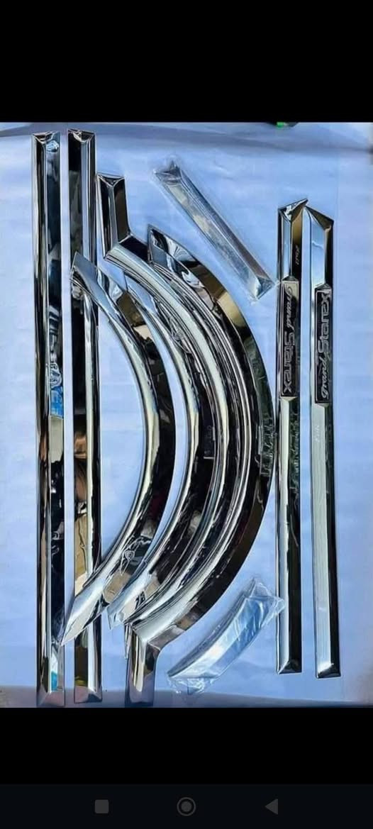 للحجز واتساب ***********
متوفر توصيل كل المحافضات دزلي👇
1.المحافضة والعنوان
2.الاسم  الكامل 
3. رقم الهاتف
نيكل ازرق تكم            17
نيكل مري امامي       18
نيكل يدات            20
نيكل دشبول          30
نيكل ماسحات امامي 10
نيكل ماسحه خلفيه   8
نيكل مرايه خلفيه     8
نيكل بنيد                25
نيكل لغد                  20
نيكل بك لايت           20 
نيكل جنطه               20
نيكل قماره               30
نيكل قبق كاز            10
نيكل مثلث يم المري   10
نيكل داير مسح          70
مطريات اسود زوج    15
مطريات رصاصي زوج  15
خطه خفاش              30
كفرمري ابو الاشاره        55
مكينه سبير               25
بلاجكتورات 9             25
طبربازات زوج            20
واقيات طين زوج         10 
كبات ويل ستيل           65 
كلوب قماره                 25 
سفريات اصلي              85 
سفريات خفيف              55
دوشمه ستاركس قماش    65
غلاف دشبول ستاركس    8 
شاشه ستاركس تسلا      110 
شاشه ستاركس مربع      80 
كامره hd دواره                10 
زنون ضمان سنه               45 
برادت ستاركس اصلي التخم        40
