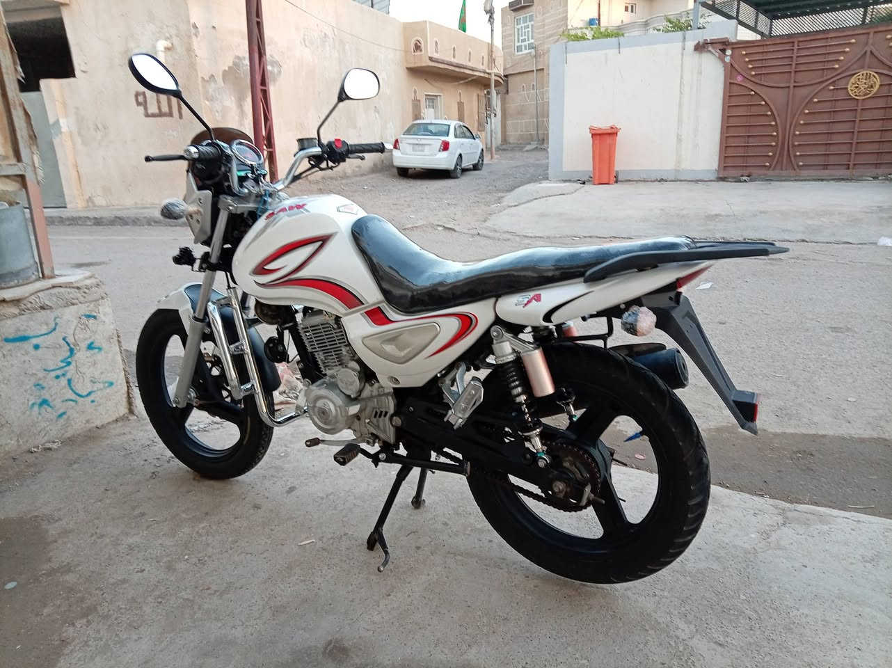 موطور للبيع سنكي موديل 2021كامل مكمل محرك كفاله عامه ***********رقم الاستفسار
