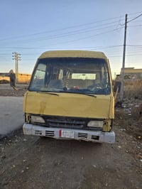 كوستر كوبني اسيا مديل 1996 بدون سنويته ضايعه بس بيه حصت كاز كهربايات ك...