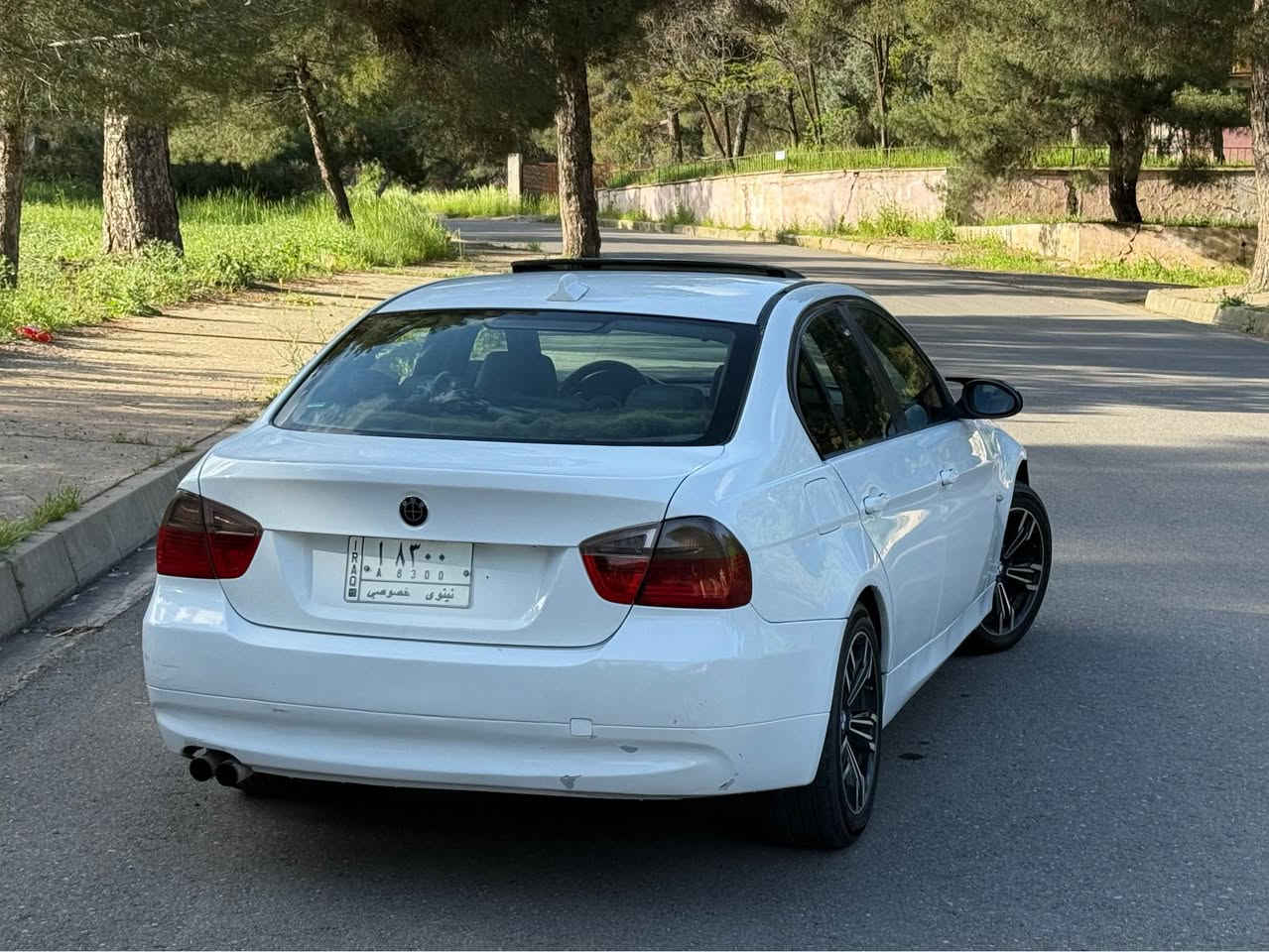 سلام عليكم بيع او مراوس حسب القناعه
BMW 325 V6 2008 
 2008بي ام 325 6 سلندر
محرك 2.5 مرغوب
رقم نينو جديد و مميز و السيارا بسمي تحويل فوري
السيارا فول موصفات
السيارا صبغ عام 
مكان سيارا دهوك
السعر 78 ومجال بسيط

للستفسار///
***********
***********

موصفات///
فول موصفات
سلايت
كشن كهرب
فول تحكمات ستيرن
3 انضمه تحكم سياقه
بعد بيها هوايه شغلات دهوك, العراق
