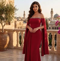 فستان سكوبا • مرصع ماس • مقاسات ٣٨-٤٦