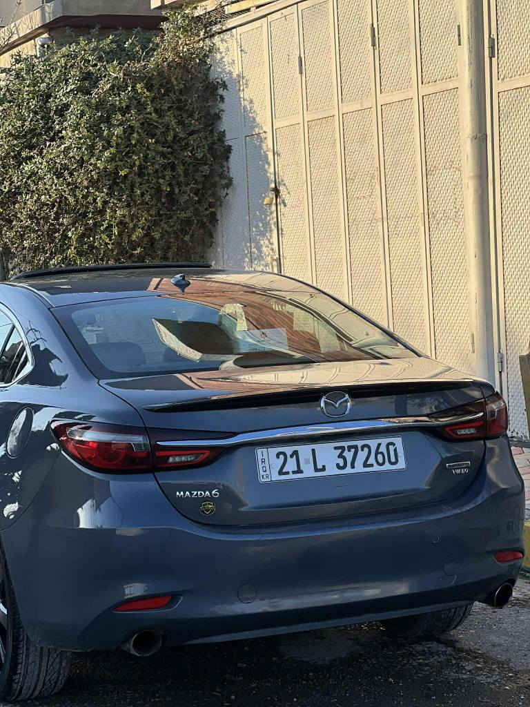 بەناوی خودا 
مازدا 6 مۆدێل ٢٠٢١ فول فول 
سڵایت زینۆن  ئاوێنە کارەبای و  هیتەر جام هیتەر   کوشن سارد و گەرم 
داتاشۆ و گێر عادی و تۆماتیک 
شاشە و کامێرا کوشن کارەبای و غەزن کوشن جڵد 
تەبرید سارد و گەرم و مەرکەزی 
مەکینەی ٢.٥ تۆڕبۆ 
٢ پارچەو پەڵەیەکی بچوک هەیە بێ ناو گرتن 
٤ تای لۆک پێش و دوای چرکەی نیە گێرو مەکینەی بەشەرت ١٠٠ فیتەر 
بەناو خۆمەوەیە سەنەوی تا ٢٠٣٠ تازەیە غرامەشی نیە
سعری ١٣٨ گەڵاو مەجال 
ناونیشان سلێمانی تاسلوجە 
ژمارەی خاوەنی 
0770 148 3705
0750 129 5198 السليمانية, العراق
