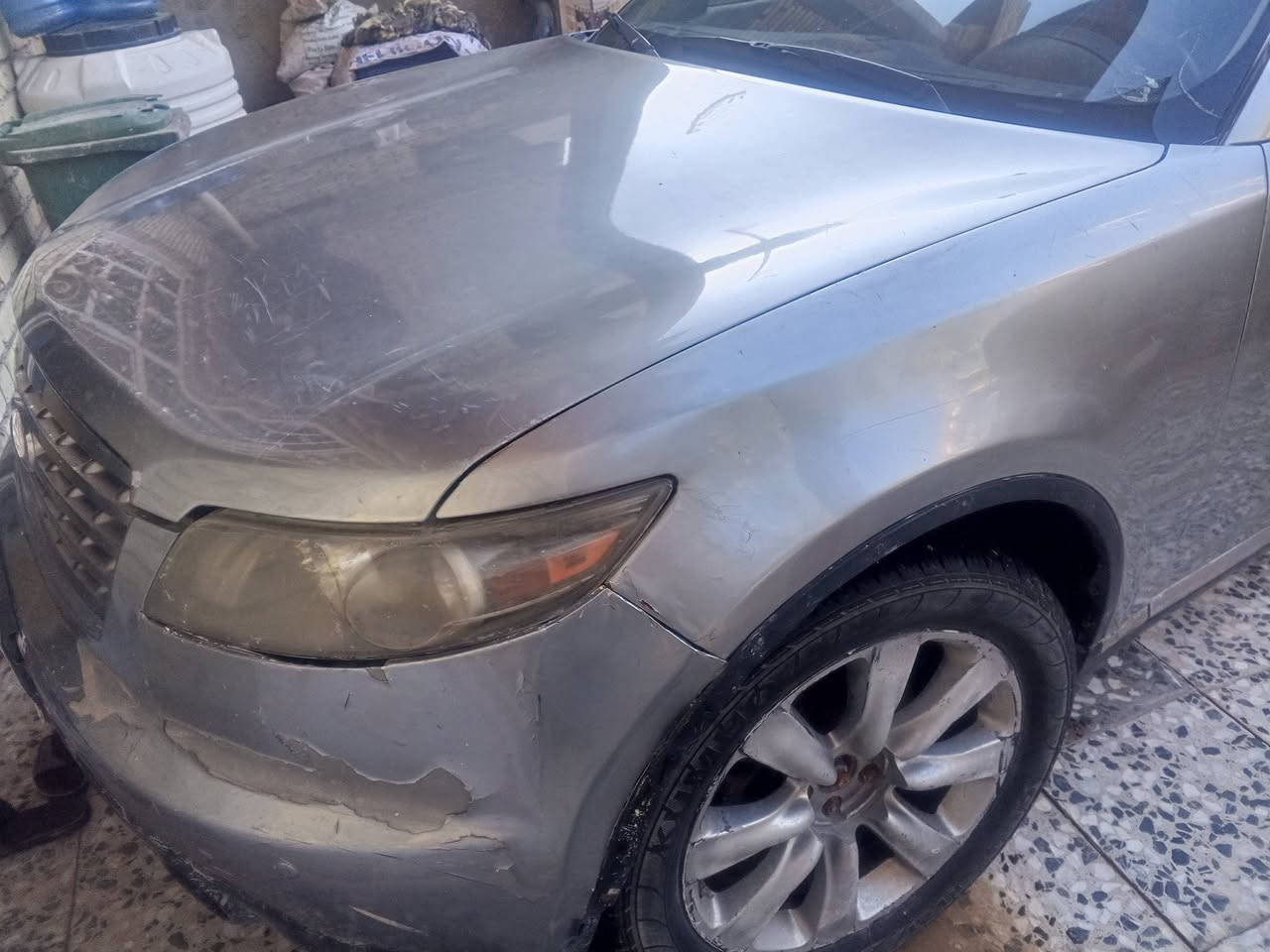 السلام عليكم
للبيع او المراوس
انفنتي fx 2008
وارد امريكي 
حادث چاملغ امامي
رقم بغداد بأسمي
گير محرك تبريد مكفولات
صدر نص عمر 
سنتر لوك مايشتغل
مكاني ناحيه الوحدة قرب بسمايه
السعر 60 بيه مجال قليل 
***********
