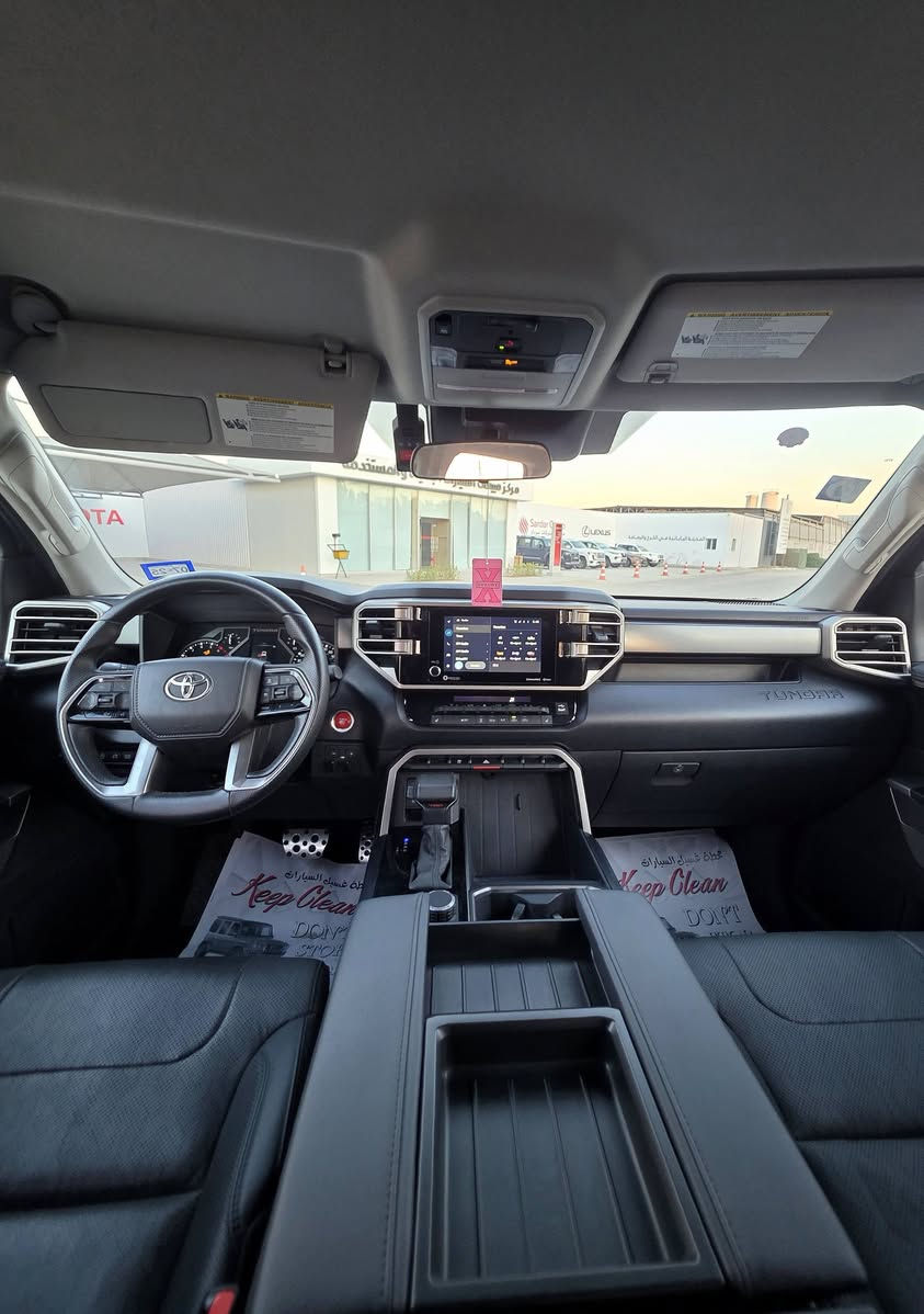 🚘 : تويوتا تندرا (Toyota Tundra)

🌟 الفئة: Crewmax SR 

📅 الموديل: 2023

🛣️ الممشى: 17,000 ميل فقط 

🔢 رقم الشاصي : (5TFLA5AB4PX027839 )

​⚙️ المواصفات :

• ​المحرك: الجيل الجديد i-FORCE 3.5L V6 توين تيربو 

• ​ناقل الحركة: أوتوماتيكي بـ 10 سرعات لأداء سلس واقتصادي.

• ​الشاشة: شاشة وسطية 8 بوصة ذكية تدعم Apple CarPlay و Android Auto لاسلكياً.

• ​أنظمة الأمان: حزمة السلامة المتطورة (Toyota Safety Sense 2.5) تشمل رادار التصادم، وتنبيه الخروج عن المسار.

• ​الإضاءة: منظومة إنارة LED أمامية كاملة.

• ​الدخول: نظام الدخول الذكي والتشغيل بالبصمة.

• ​المقصورة: فئة الـ Crewmax توفر أوسع مساحة ركوب خلفية لراحة العائلة.

​✅ حالة السيارة:

السيارة مفحوصة بالكامل وجاهزة 

الحادث جانبي (صور الحادث مرفقه").

.تحويل ثاني يوم

​💰 السعر: [33$] وبيه مجال

​📍 موقع - بغداد - حي الجامعة

📞 ( ***********)
