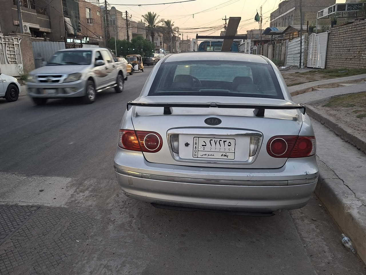 السلام عليكم 
كيا امانتي ٢٠٠٦
للبيع نقص حداديه يرادله ترتيب 
مكاني بغداد الشعب 
السعر ٤٣ وبيه مجال 
***********
