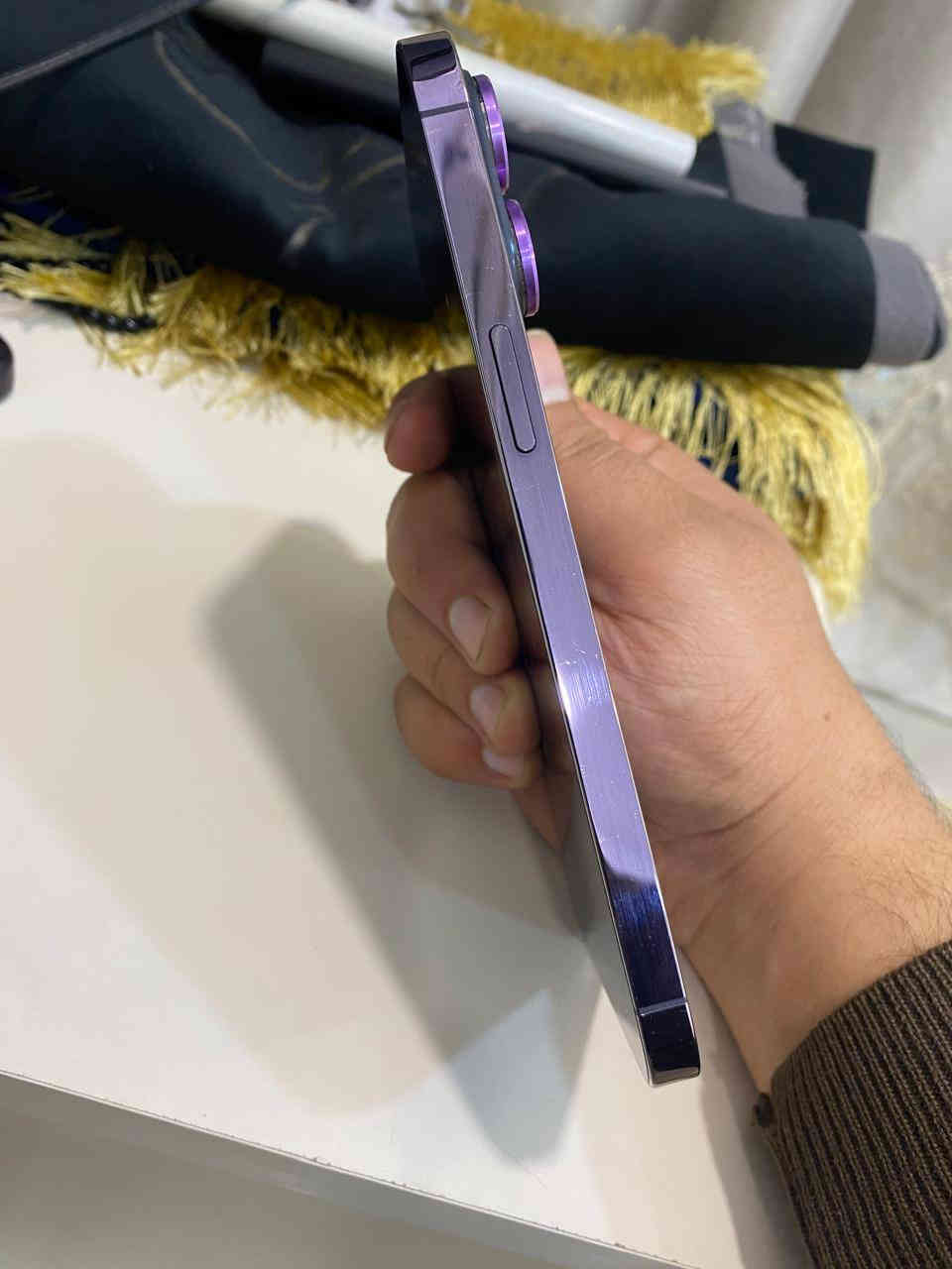 السلام عليكم
ايفون 14 برو ماكس
ذاكره 128
بطاريه 85
الجهاز نظيف وما مفتوح ابد
السعر 850 وبيه مجال
عنوان الدوره
الهاتف  ***********
