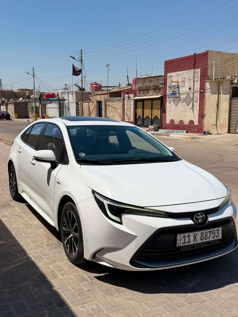 كورلا هايبرد الشكل الامريكي شد صيني 2025 رقم بغداد باسمي حرة مشروع وطني تحويل مباشر ثاني يوم هزة جديدة بحالة الوكالة ماشية 13 الف السيارة كفالة عامة ونضيفة جدا جدا بيه صدعة بركن باب الصدر على كد اصبع فقط شوف العين مواصفات رادار توقف ذاتي خروج من المسار مثبت سرعة داخل اسود فتحة سقف .

السعر 157$ بيهه مجال بسيط 
للاستفسار:***********
مكان السيارة البصرة

