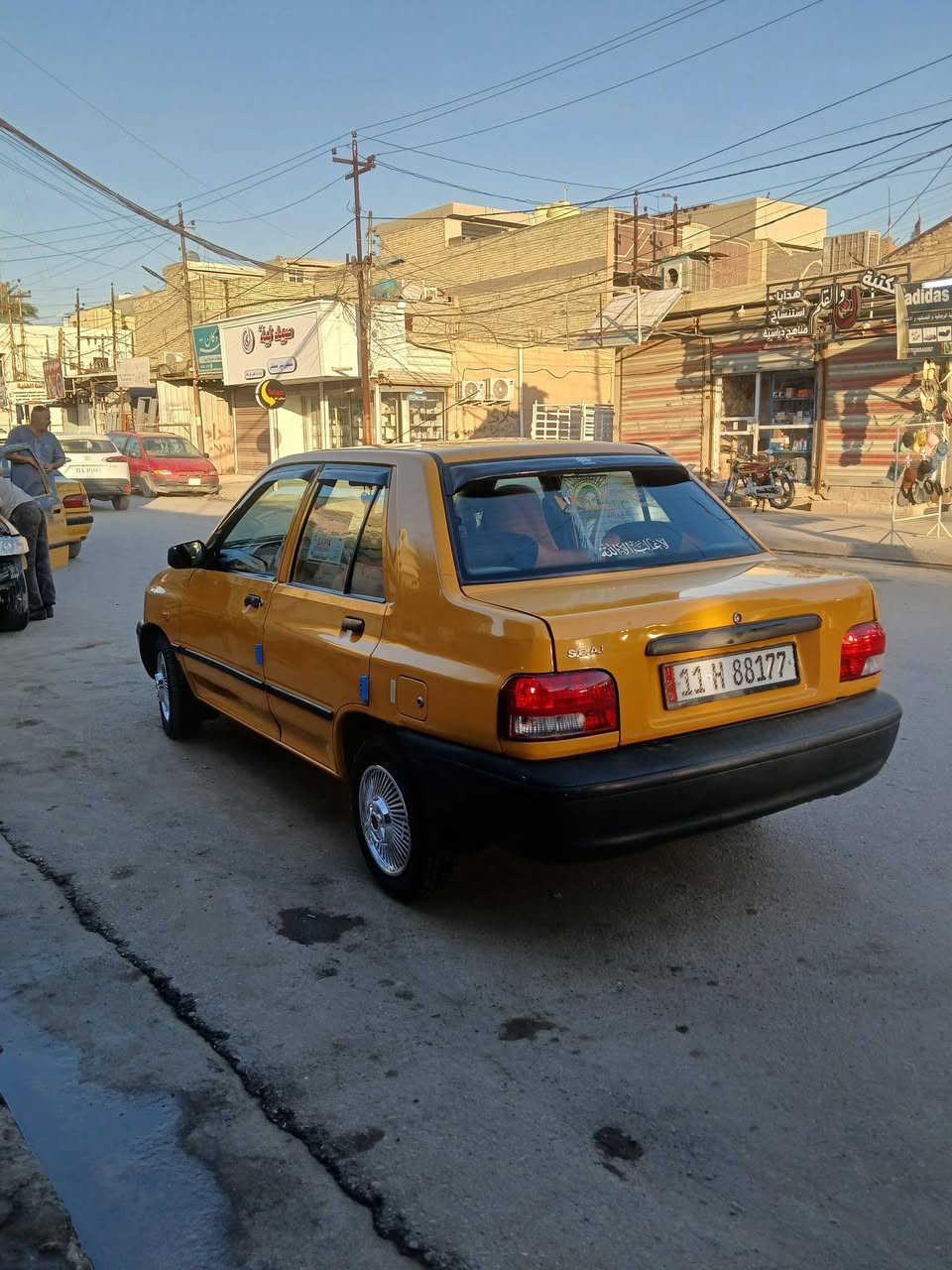 السلام عليكم سايبا موديل 2018مكينه وكير جدد صدر جديد الجاملغ الخلفي صفحت اليسره مصبوغ بدون داخل شواصي ثنينهن معمرات للبيع السعر 43مكان بغداد الشعب للستفسار ***********
