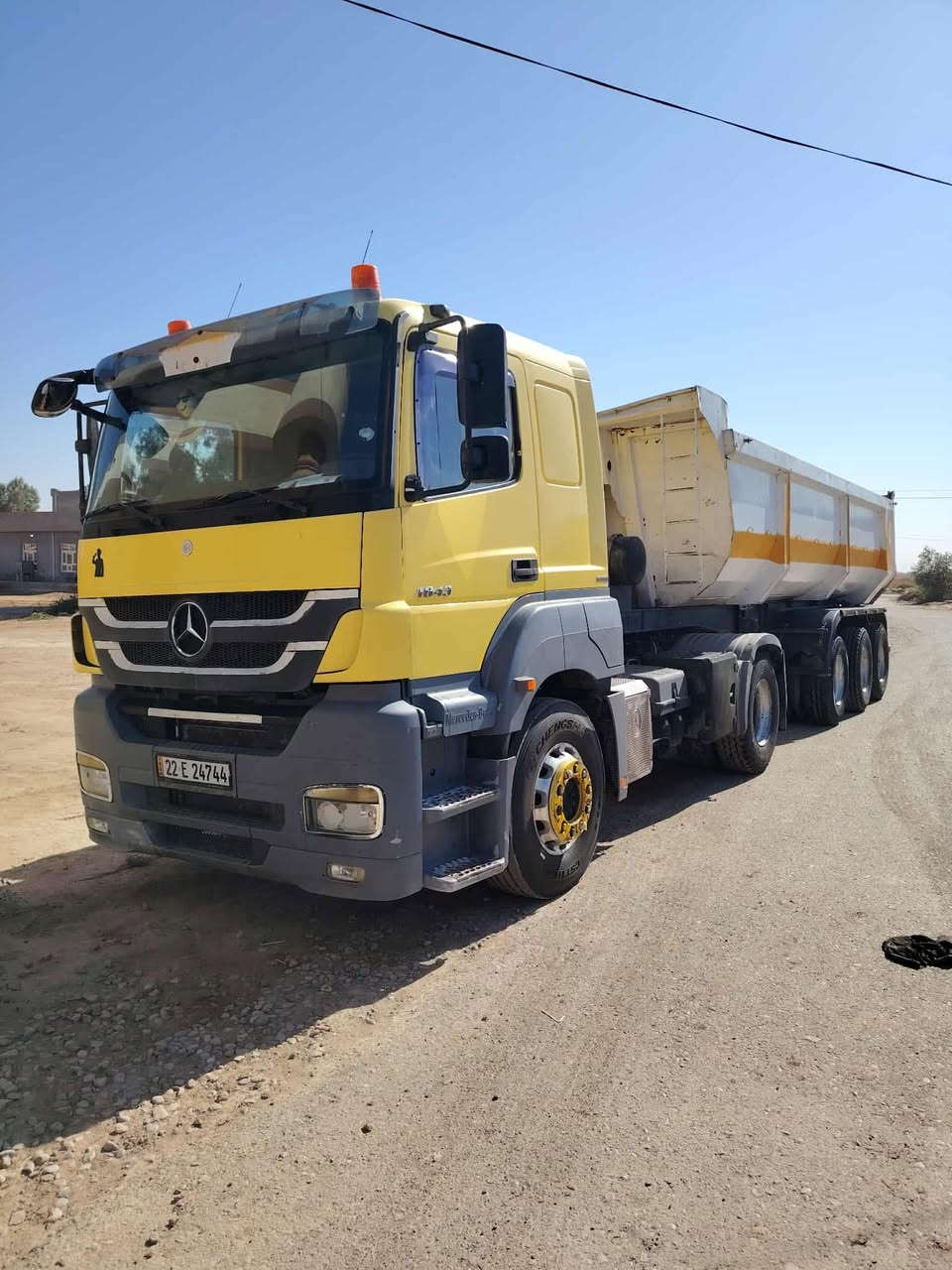 للبيع🛑🛑🛑
فول مواصفات

 موديل ٢٠٠١١ 

حجم ٤٣ ١٨

رتايتر 

رقم أربيل دولي 

عرجه بدون كلج

 تخم تاير راس وعربانه

بس كلها بشرط كير محرك صبغ على كلشي

٣٨٥ وبيها مجال قليل

ارجو استفسار اتصل على الرقم  

***********

***********
