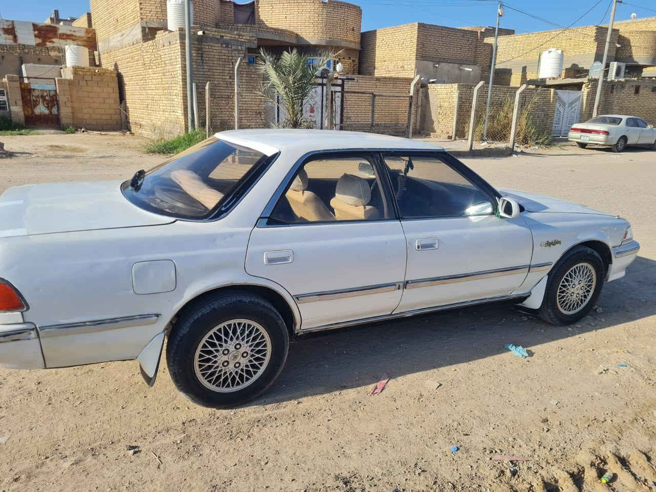 سياره للبيع مارك مسطره مكفوله كفاله عامه  مكينه ونجي سياره جاهزه تبريد شغال رقمها ميسان وكاله عامه عندي مداور ثاني يوم حداديه 100 /100 كهربائية كله شغاله سياره جاهزه سعره 45 وبيه مجال مكان السياره ناصريه قضاء الشطره ***********
