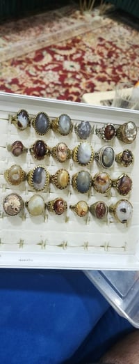 خواتم نحاس وحديد • احجار طبيعية • توصيل كل المحافظات