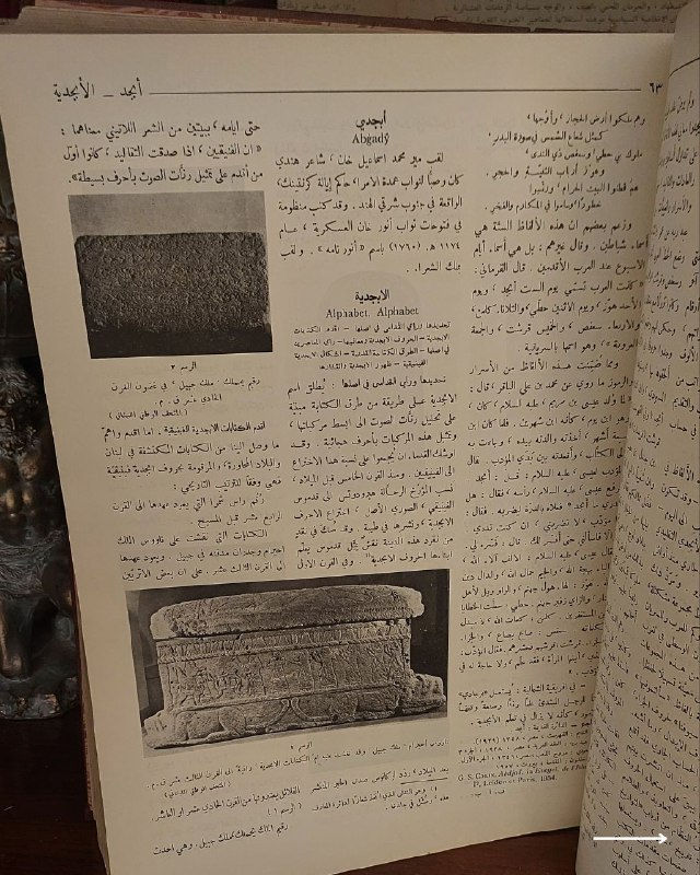 📘
دائرة المعارف: قاموس عام لكل فن ومطلب
بإدارة: فؤاد أفرام البستاني (رئيس الجامعة اللبنانية).
⚜️
📚
✨
عن هذه النسخة التراثية:
سنة الطبع: 1958م - بيروت.
عمره: 68 سنة
التوثيق التراثي: نسخة مميزة تحمل ختماً رسمي قديم من (جامعة الكويت - إدارة المكتبات - مكتبة الآداب والتربية والعلوم الإنسانية).
الحالة: ممتازة
✅
⚜️
الموضوع:
مشروع موسوعي عربي ضخم ورصين أشرف عليه العلامة فؤاد أفرام البستاني لجمع وتصنيف المعارف الإنسانية والعلوم والفنون والآداب، يمثل هذا المجلد مادة تاريخية وفلسفية ولغوية هائلة، تهم جداً أساتذة الجامعات، الباحثين في الموسوعات التاريخية، وهواة جمع الكتب والمراجع الأكاديمية الرسمية النادرة.
للحجز والإسفسار راسلنا
🔻
:
البوت:
@PH_900bot
أو واتساب: ***********
